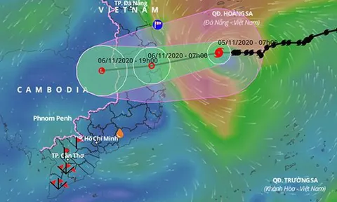 Bão số 10 cách Quảng Ngãi - Phú Yên 280km, dự kiến sơ tán hơn 28.000 người